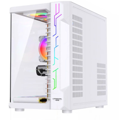 Gaming PC Gehäuse ARGB UFO III Full Tower ATX M ATX ITX Tempered Glass