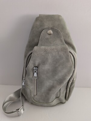 light grey Edith qi crossbody bag pre - owned
