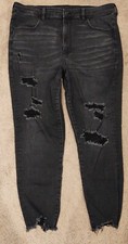 American Eagle Women's Size 18R Next Level Stretch Super High Rise jegging crop