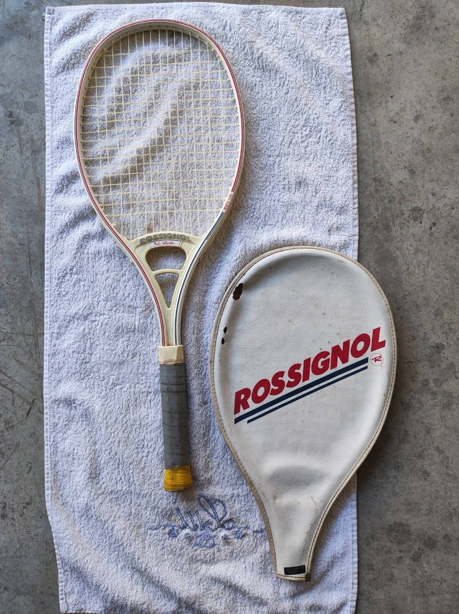 Raquette De Tennis Rossignol Mats Wilander Mats 330 - Avec Housse - Vintage Tennis Collection