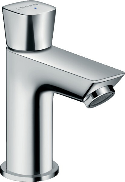 Hansgrohe Logis pillar basin / sink cold tap in chrome. 71120000