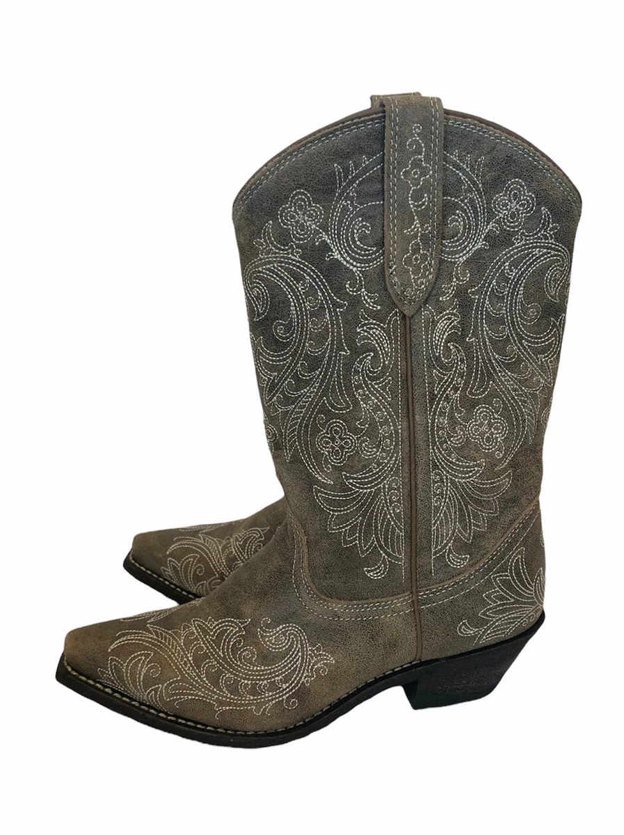Lace western cheap boots
