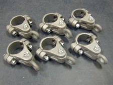 Swingset swing hangers,playground pipe hangers,2 3/8,playset ductile hangers,6pc