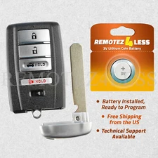For 2015 2016 2017 Acura TLX Replacement Remote Smart Car Keyless Entry Fob
