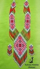 New Handmade Seed Bead Boho American Style Beaded Multi Strand necklace Earrings