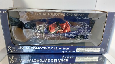 Autoart 1:18 Callaway C12 Corvette Muko Car IVM Artcar By Jo Ortland in Box