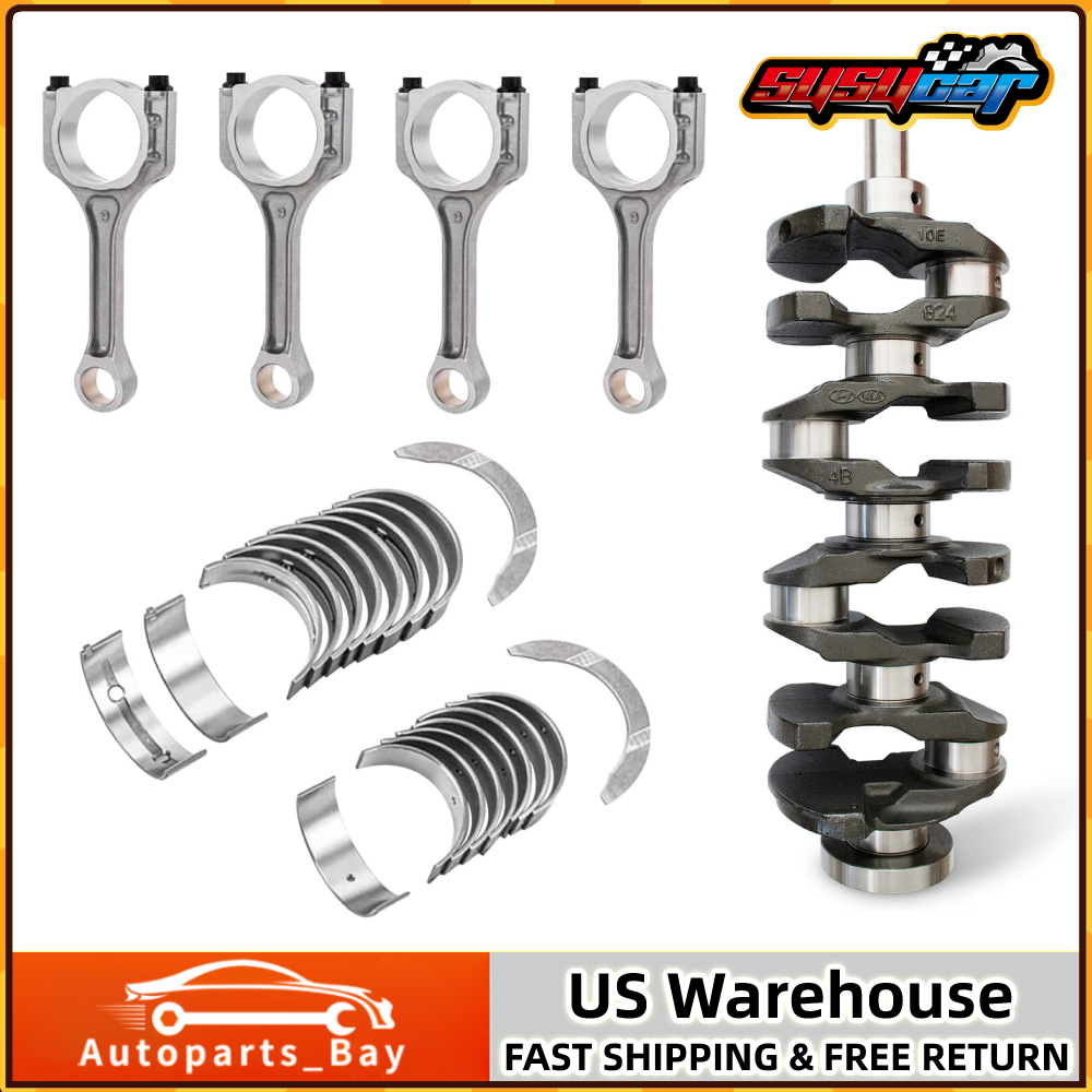 Hyundai Sonata Santa Fe Kia Optima 2.4L Crankshaft Connecting Rods Kit