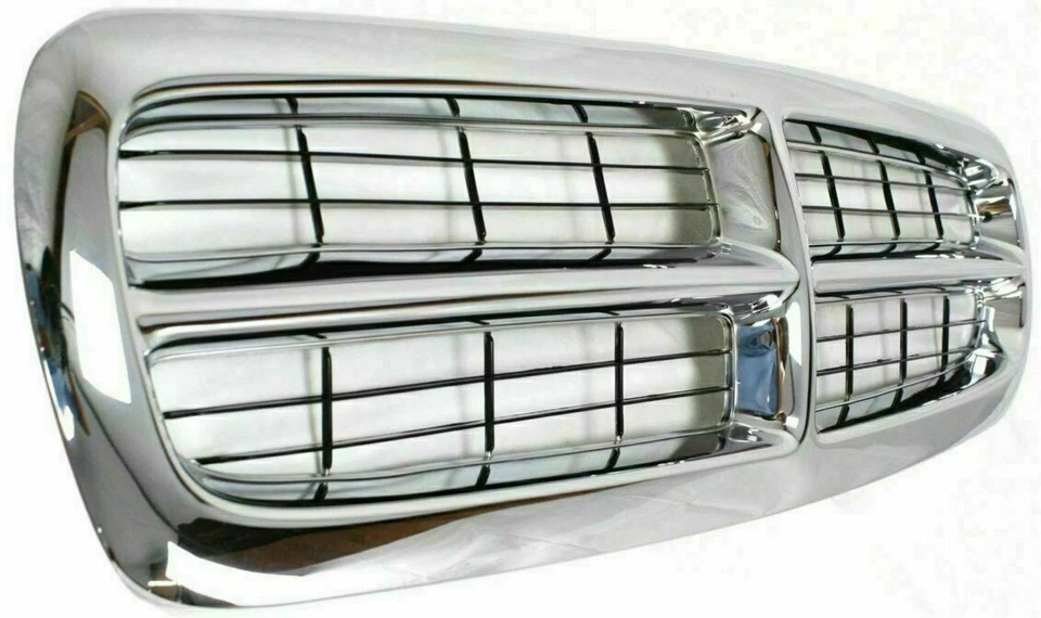New For DAKOTA 1997-2004 DURANGO 1998-2003 Grille Chrome CH1200199 55056092	 Foto 4 de 4