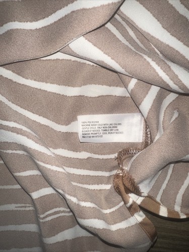 Women's Slip Dress - A New Day Brown Zebra Striped XS. NWT. Y/2/U - Picture 5 of 6