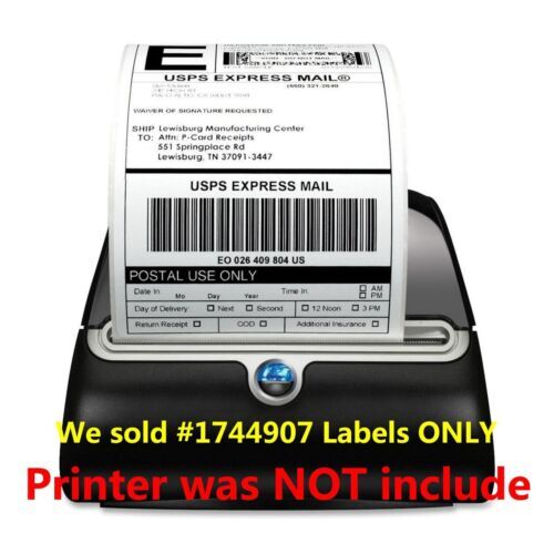 Etichette Termiche Spedizione 4" x 6"Compatibili 1744907 Dymo 4XL LabelWriter 220/Rotolo - Foto 3 di 11