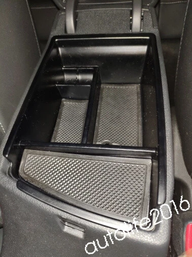 Bandeja de caja de almacenamiento con reposabrazos de coche para Kia Niro e-Niro PHEV híbrido enchufable 2018-2021 Foto 2 de 4