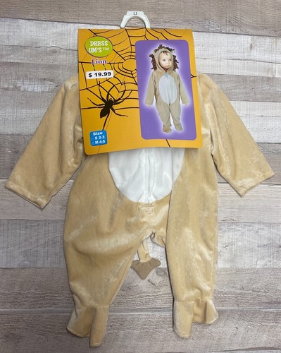 Child LION Playwear Dress Up SUPER SOFT Costume Size: S (2-3) Cute/Comfy/Cozy! - Picture 3 of 4