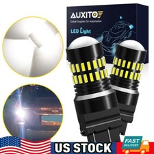 Auxito 3157 3156 3057 4157 Led Reverse Brake Turn Signal Light Bulb 6500k White