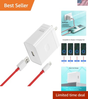 Ultra Fast Charging Block for OnePlus 13 & Realme with Protective IC Technology