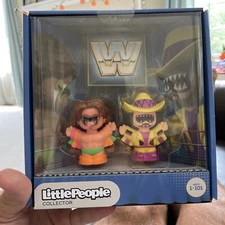  Fisher Price Little People Collector WWE Ultimate Warrior Macho Man R. Savage