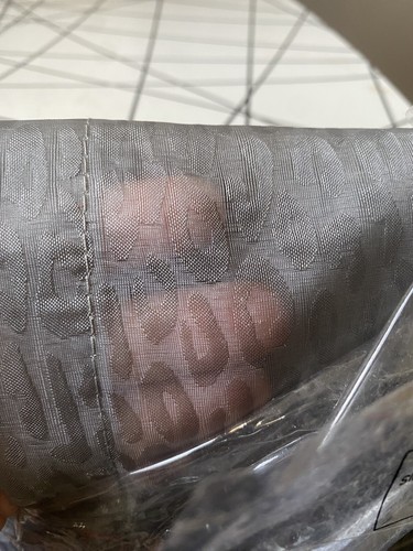 Silver Grey Voile Net Curtains 5A Fifth Avenue Denver Eyelet Header animal print - Picture 7 of 11