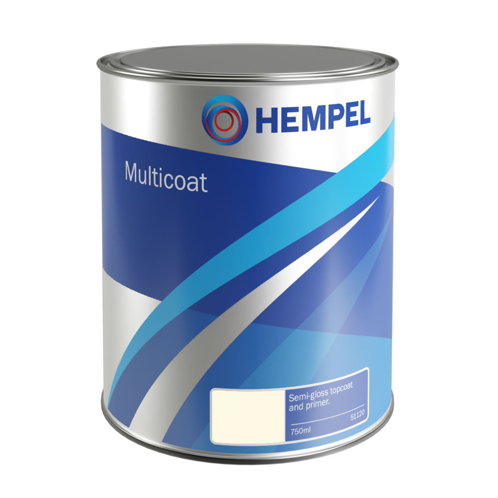 Hempel Multicoat Semi Gloss - Pale Cream - 750ml (Boat / Marine / Yacht)