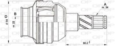 Cardan Daewoo LANOS