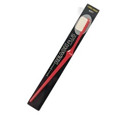 Vintage 1980s Johnson Johnson Reach Plus Toothbrush Long Head Soft Red Retro