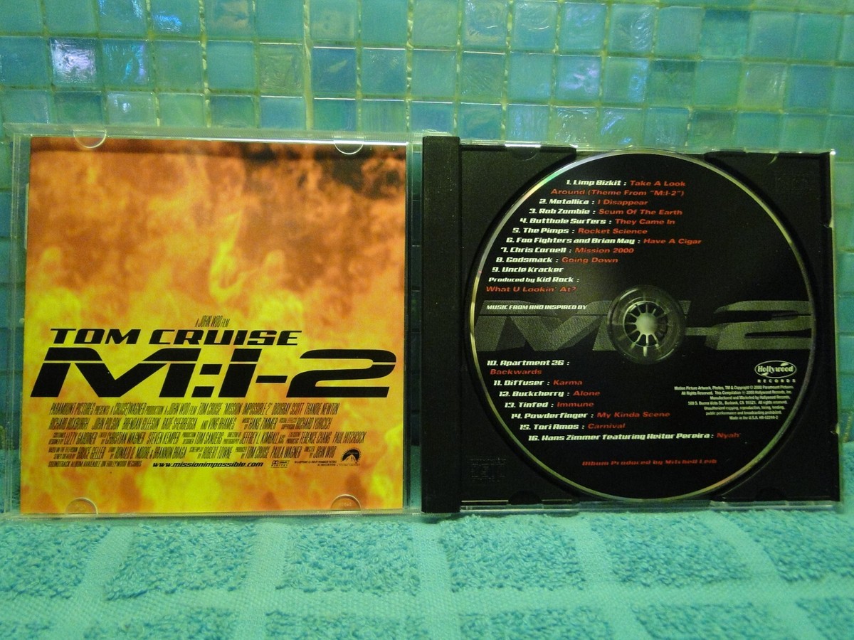 Music From And Inspired By Mission Impossible 2 M:I-2 CD -EXTRA 