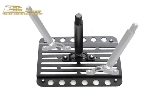 EOS For 10-13 MazdaSpeed 3 Mid Size Front Bumper Tow Hook License Plate Bracket - Bild 11 von 12