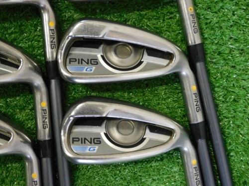 PING G Irons 6-W & U CFS 70 Regular Graphite Yellow Dot 1.5* Upright - Picture 2 of 8
