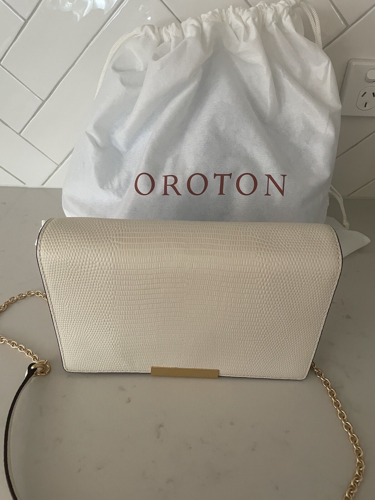 Oroton Cruise Leather Clutch Brand New RRP 399 eBay
