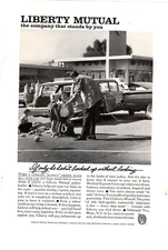 1962 Print Ad Liberty Mutual If only he hadn't backed up without looking