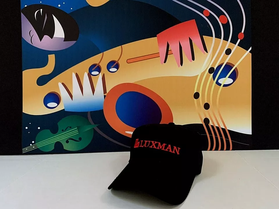 LUXMAN CD/SACD Player Quality Embroidered Logo Hat New Adjustable Guaranteed - Image 4 of 4