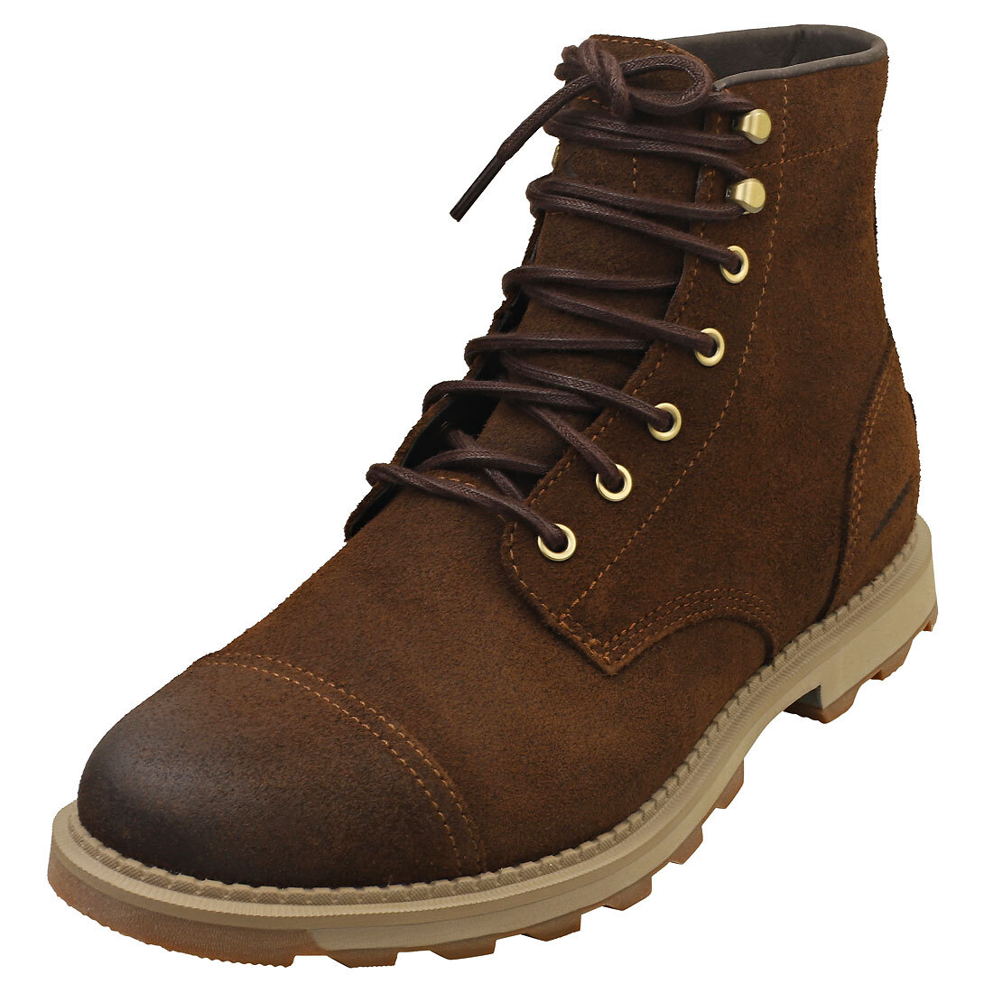 Men's Sorel Madson II Chore Waterproof Boots 10 Tobacco Gum