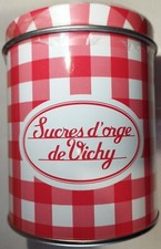 Scatola di caramelle francesi di Sucres d'orge de Vichy — 9,87 once 280 g