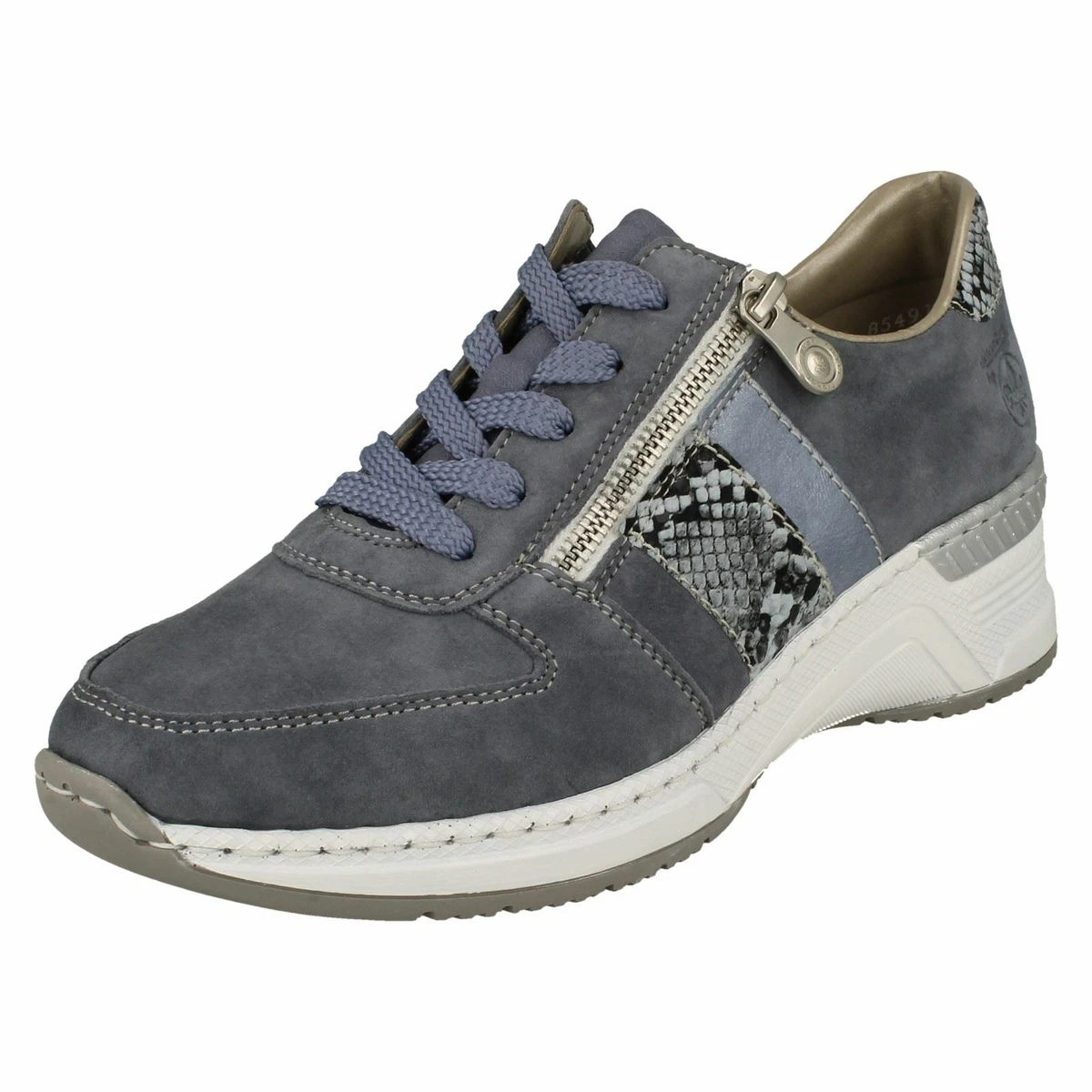 Ladies Rieker Wedge Heeled Trainers N4321 eBay