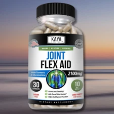 Triple Strength Pain Relief Supplement, Joint Support Glucosamine, Turmeric, MSM