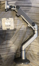 Humanscale M8 Adjustable Articulating Monitor Arm: Bolt Through  Type