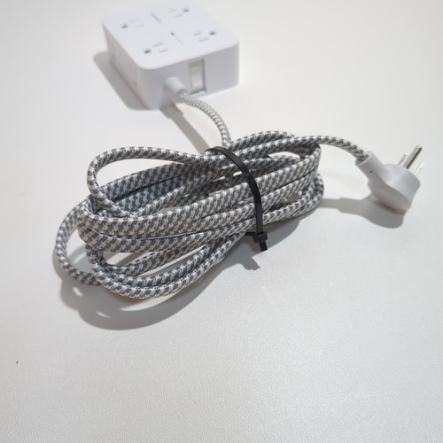 10 Ft Surge Protector Power Strip, Extension Cord with 8 AC Outlets, USB A & 110 - Picture 9 of 9