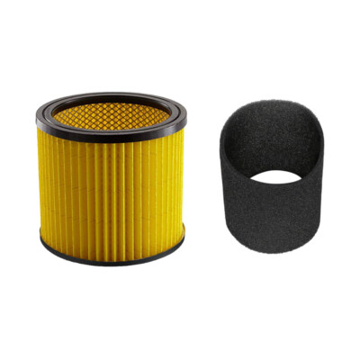 Set: Patronenfilter + Schaumfilter für Einhell TE-VC 1925 SA, TE-VC 2230 SA