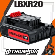 20Volt 1.5AH Lithium-Ion Battery for Black and Decker 20 Volt LB20 LBX20 LBXR20