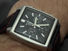 Tag Heuer Monaco Schwarzes Zifferblatt Herren...
