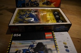 Lego 854 70s Technic Go Kart Set 70s from 1978 with BA and original box