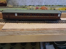 N-gauge RARE Dapol Brake Composite Gresley Maroon Coach 2P--011-272 r/n E10076