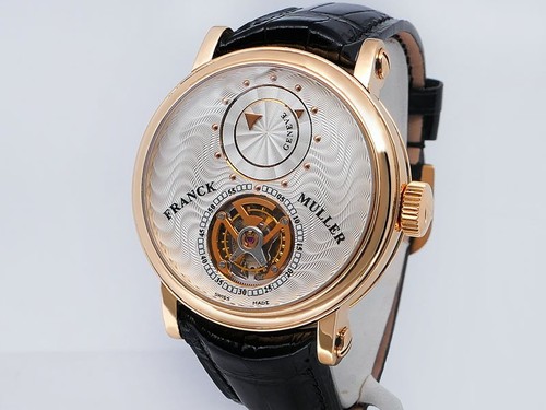 Franck Muller Double Mystery Tourbillon 7002 T DM 18k Rose Gold 42mm $149,500 LN