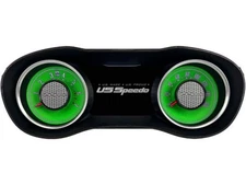 US Speedo Green Dodge Challenger Gauge Face for Clusters 2015-2024 (RT)