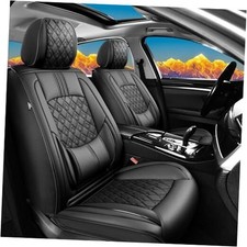 Fit Accord Car Seat Covers Set for 2023-2025 5 Seats Full Set QF008 Black