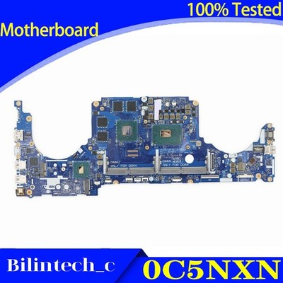 FOR Aliens 7577 Laptop Motherboard SR32Q i7-7700HQ GTX 1050Ti DDR4 0C5NXN *vv
