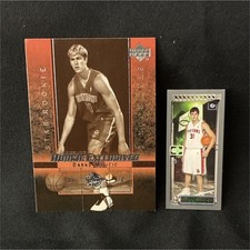 🏀Upper Deck/Topps Mini Darko Milicic Detroit Pistons Rookie 2Card Lot #2 #112🏀