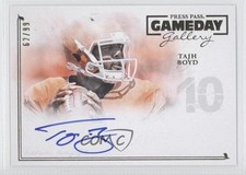 2014 Press Pass Gameday Gallery Gold 62/99 Tajh Boyd #GG-TB2 Auto 0b0