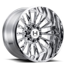 20x10 Hostile H114 Fury Armor Plated Chrome Wheel 8x6.5 -19mm