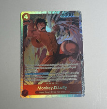 Bandai One Piece Card Game Monkey D. Luffy OP06-015 OP-06 SR Foil Alt Art EN