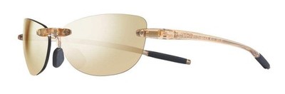 Revo Sunglasses DESCEND PRO PETITE Crystal Sand Frame / Champagne POLARIZED Lens