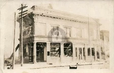 June 1913 Fire Disaster BRIDGEPORT IL Illinois 1 RPPC Photo Postcard COPY